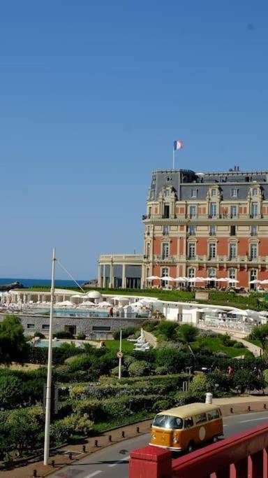 Appartement Le Sahel - Vue Imprenable Sur L'Ocean Biarritz Kültér fotó