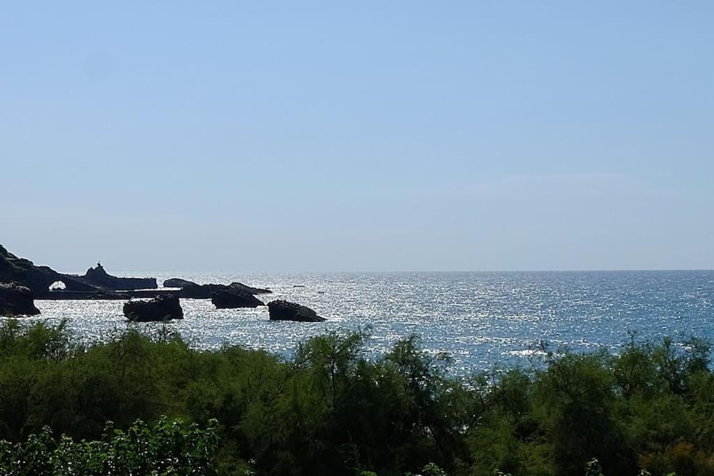 Appartement Le Sahel - Vue Imprenable Sur L'Ocean Biarritz Kültér fotó