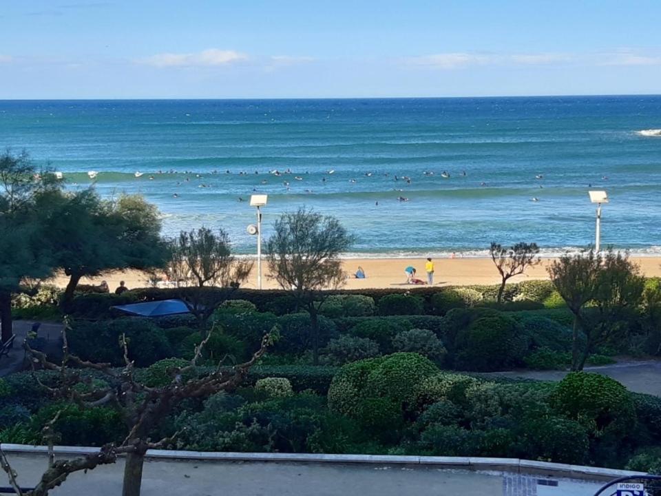 Appartement Le Sahel - Vue Imprenable Sur L'Ocean Biarritz Kültér fotó